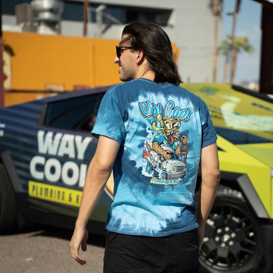 Way Cool Tie-Die Short Sleeve Tee